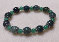 Bracelet: Moss Agate and Green Adventurine