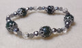 Bracelet: Moss Agate, Quartz, Labradorite, and Hematite