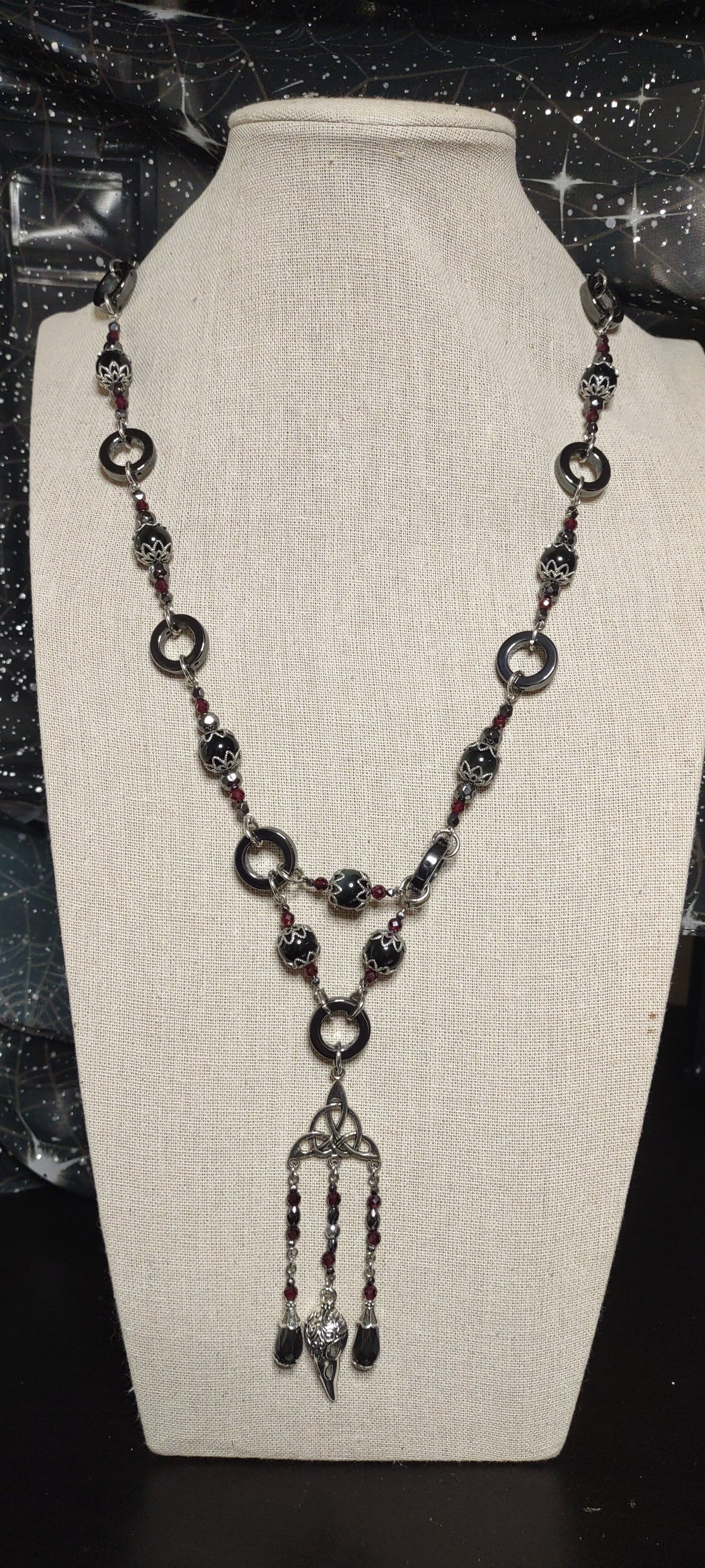 Necklace: Call of the raven
