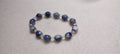 Bracelet: Sodalite and Quartz
